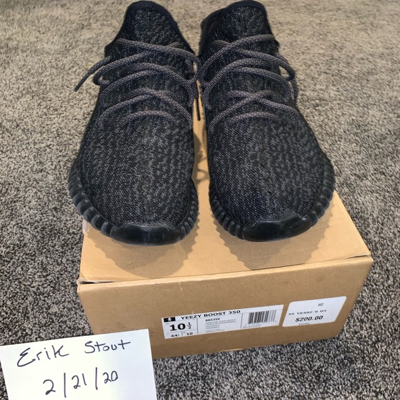 Yeezy 350 pirate blacks - Picture 1 of 6
